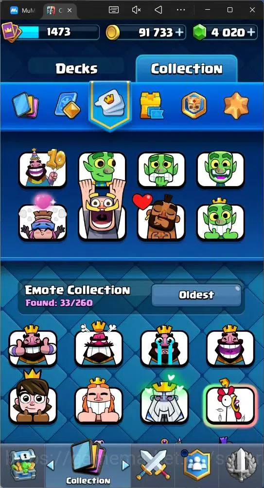 Clash Royale Accounts Mobile |CL 1473|KTL 14|Trophy 10161|Card 121|2 Max image 16
