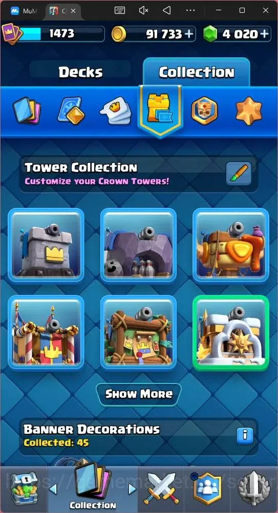 Clash Royale Accounts Mobile |CL 1473|KTL 14|Trophy 10161|Card 121|2 Max image 17