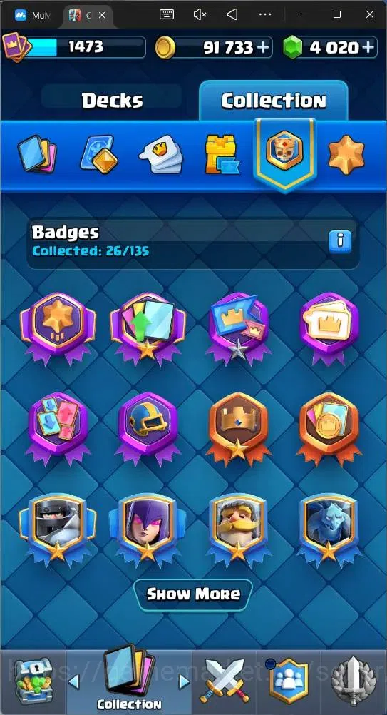 Clash Royale Accounts Mobile |CL 1473|KTL 14|Trophy 10161|Card 121|2 Max image 19
