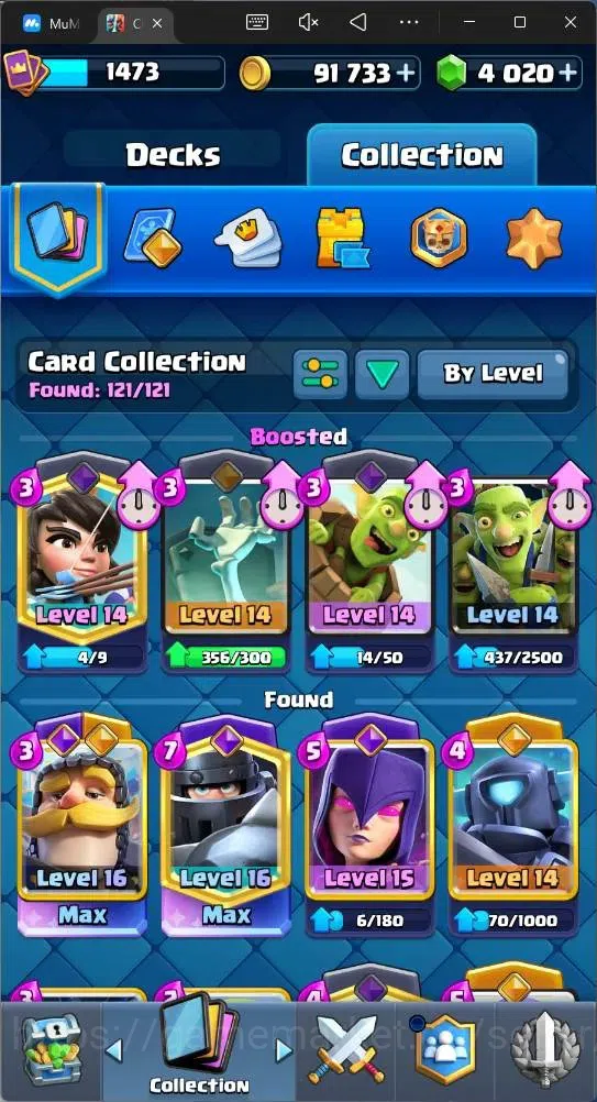 Clash Royale Accounts Mobile |CL 1473|KTL 14|Trophy 10161|Card 121|2 Max image 7