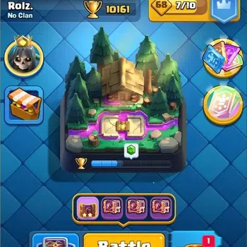 Clash Royale High-End Mobile |CL 1473|KTL 14|Trophy 10161|Card 121|2 Max image 1