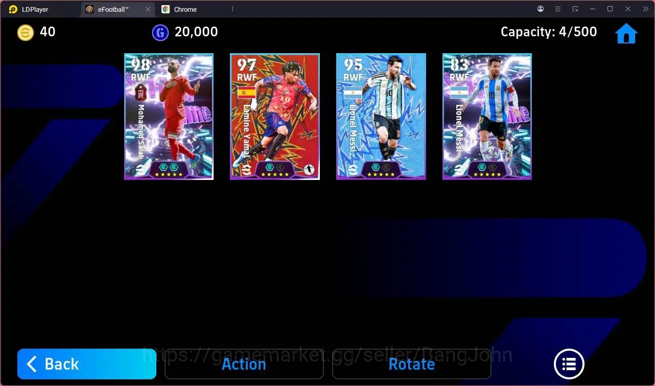 eFootball Accounts Mobile |PW 2764|Showtime Mohamed Salah,Lamine Yama image 4