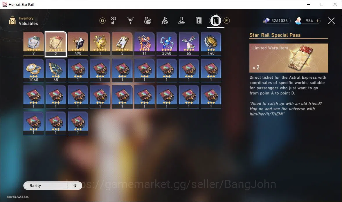 Honkai Star Rail Accounts [ASIA] TL 29 Starter | 2 Limit SilverWolf Lv999+Ac image 13