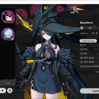 Neverness to Everness Accounts Global SEA|Prologue|HL 3| 1 S-Class Limited (Blackbird) |Tomato Duo Glider Skin|Female MC|Log