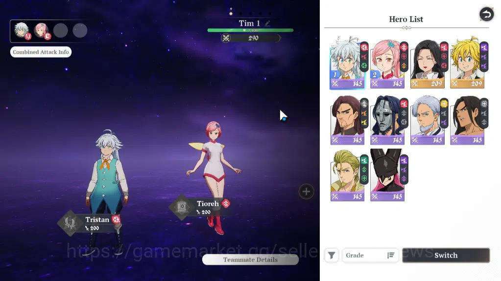 The Seven Deadly Sins: Origin Accounts [SEA] Lv2 Fresh Starter | 2 SSR |Meliodas, Guila,  image 13