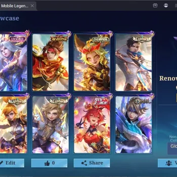 Mobile Legends: Bang Bang Accounts Collector Global|249S|Collector|KOF Karina,COllector Natalia,LBX Selena,9th P.Ace
