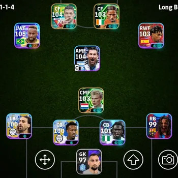 eFootball Accounts Others Android | PW 3132 | Best  Deal | Neymar 105 |  Messi  104 | Lamin yamal 103 | Milato 100 | Cunha