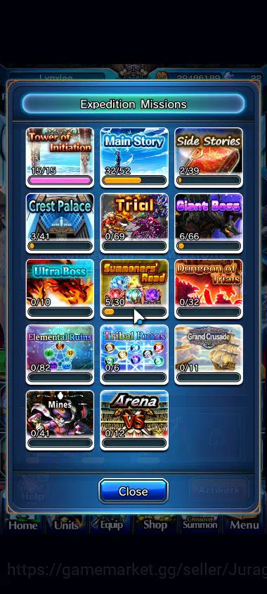 Grand Summoners Accounts Global|Rank 68|12 Ascend |[Kirisame,Chloe,Milim,Su image 10