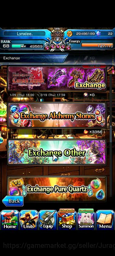 Grand Summoners Accounts Global|Rank 68|12 Ascend |[Kirisame,Chloe,Milim,Su image 9