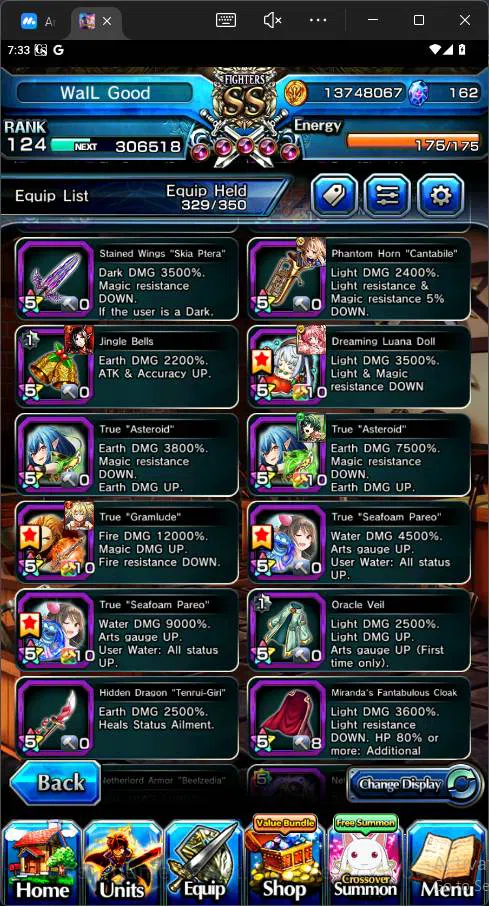 Grand Summoners Accounts GLOBAL|30Ascend|Okarun TW,Hero Fen TW,Jay,Momo TW, image 7
