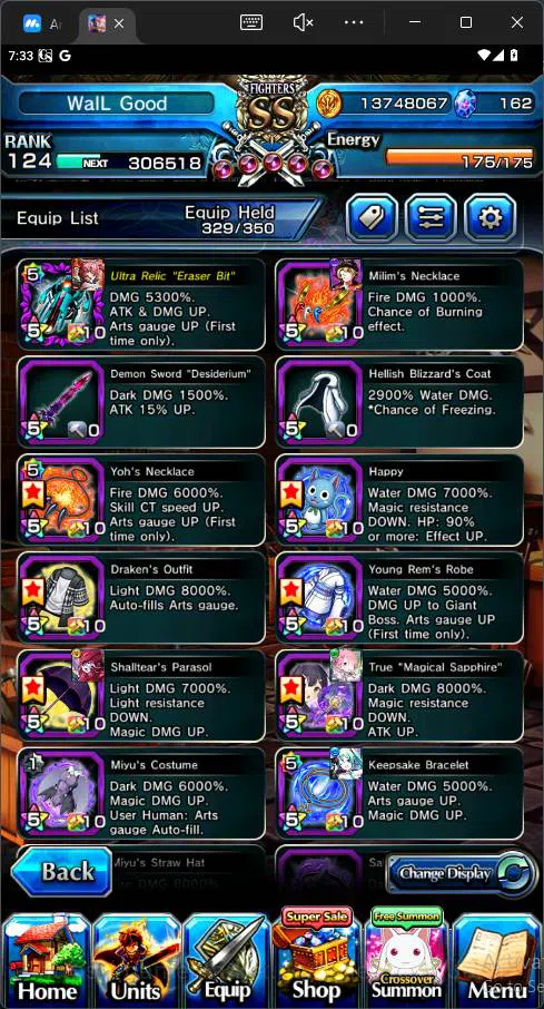 Grand Summoners Accounts GLOBAL|30Ascend|Okarun TW,Hero Fen TW,Jay,Momo TW, image 8