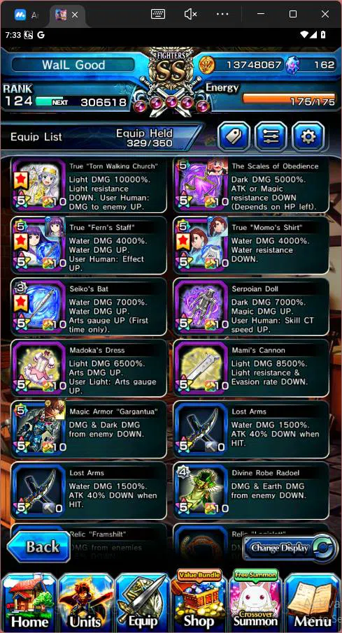 Grand Summoners Accounts GLOBAL|30Ascend|Okarun TW,Hero Fen TW,Jay,Momo TW, image 9