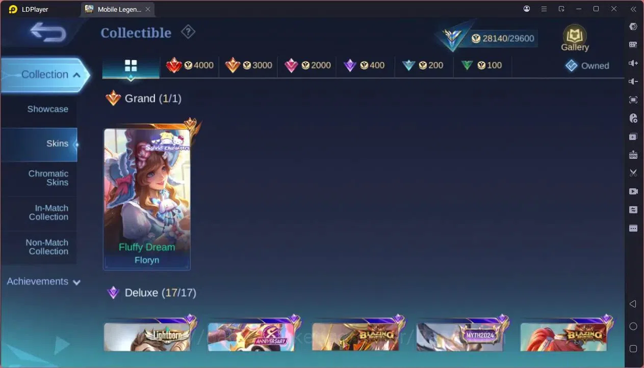 Mobile Legends: Bang Bang Accounts GLOBAL Hero 75 Skin 125|Sandrio Floryn|Meowkin hun image 9