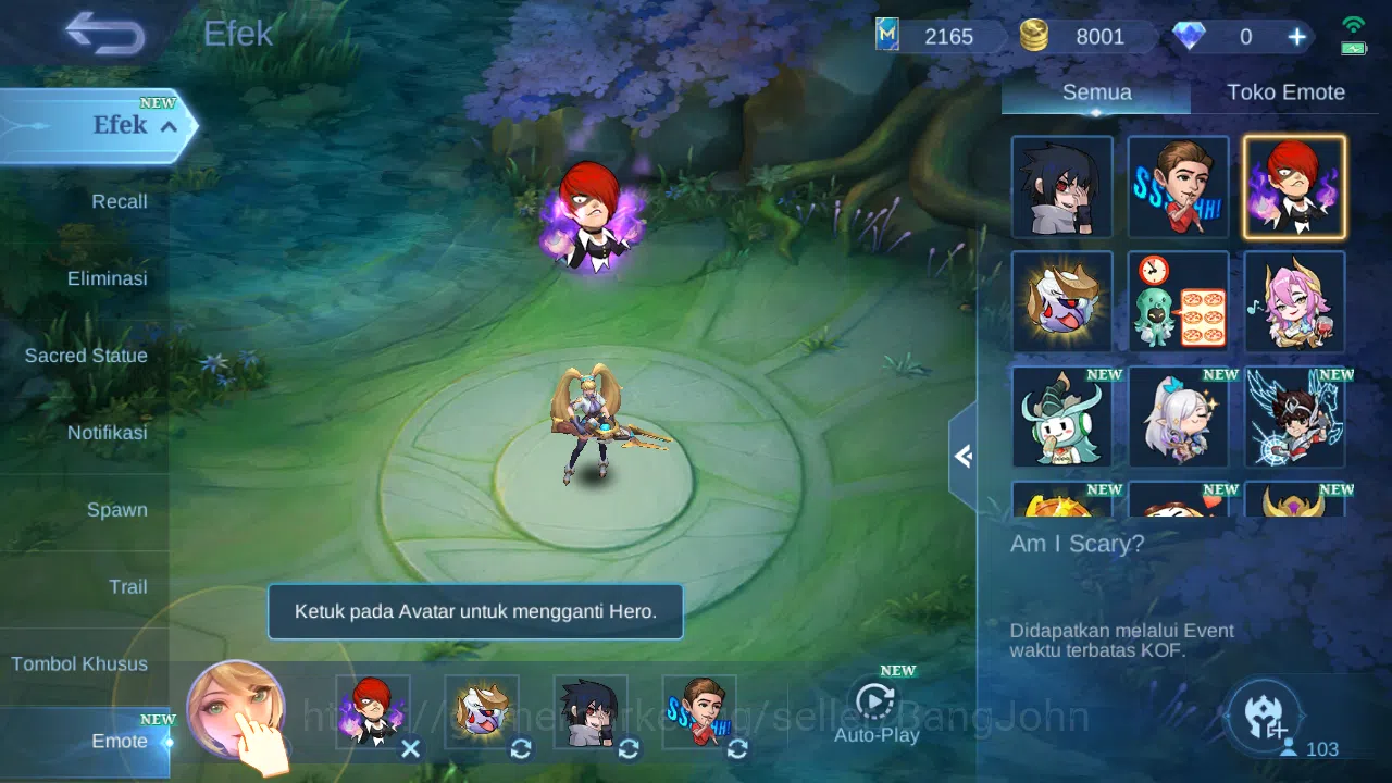 Mobile Legends: Bang Bang Accounts Hero 103 Skin 174 | Prime Claude | Spaorkle Fredri image 14