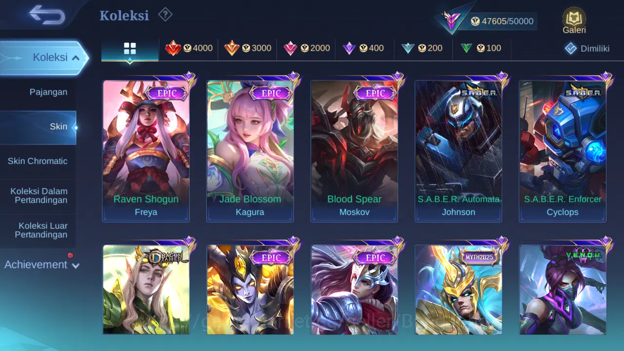 Mobile Legends: Bang Bang Accounts Hero 103 Skin 174 | Prime Claude | Spaorkle Fredri image 5