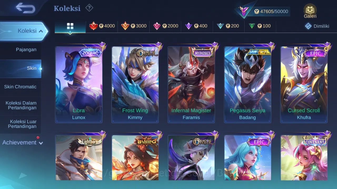 Mobile Legends: Bang Bang Accounts Hero 103 Skin 174 | Prime Claude | Spaorkle Fredri image 8