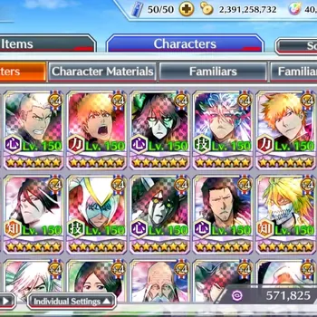Bleach: Brave Souls Accounts Mid-Tier Global|40K Orb|Avail 80% Side Story|TYBW26 Shuhei,Kensei,Ichigo,11th