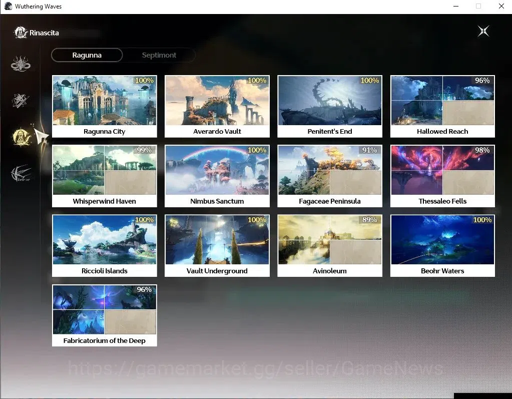 Wuthering Waves Accounts SEA|UL 48|3 Limited|Lucy R6+Sign,Rebecca,Shorekeep image 16