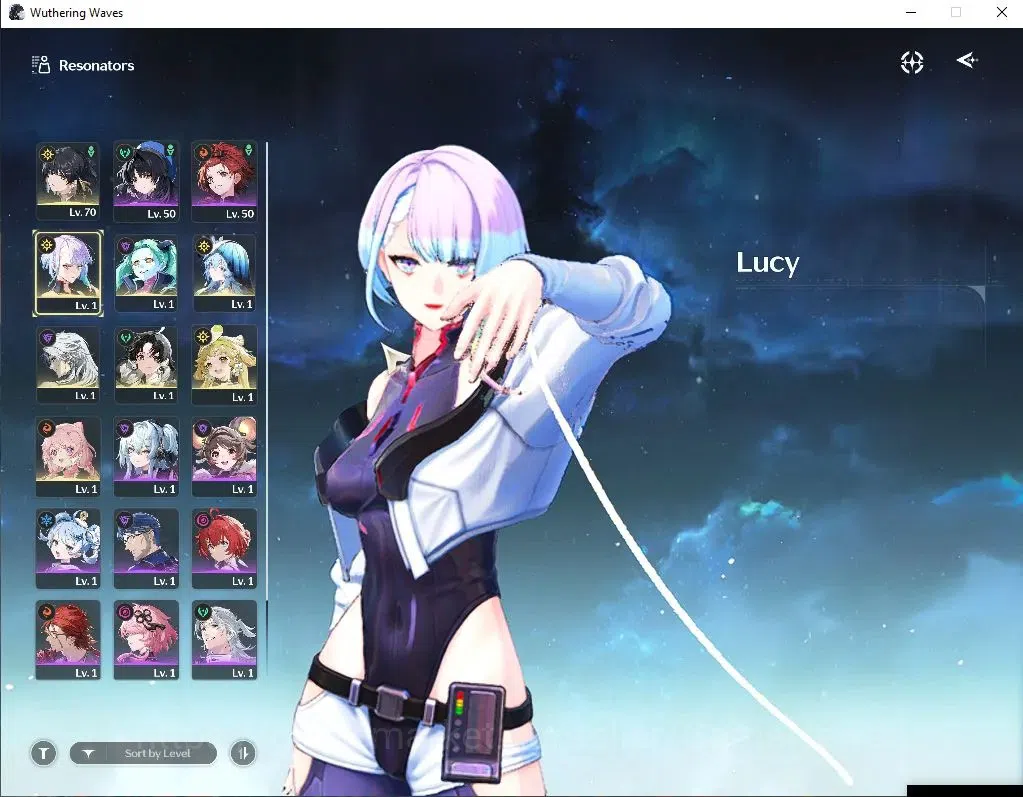 Wuthering Waves Accounts SEA|UL 48|3 Limited|Lucy R6+Sign,Rebecca,Shorekeep image 2
