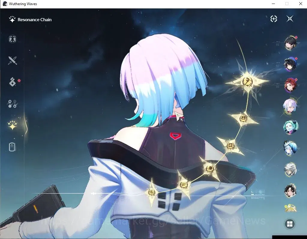 Wuthering Waves Accounts SEA|UL 48|3 Limited|Lucy R6+Sign,Rebecca,Shorekeep image 3