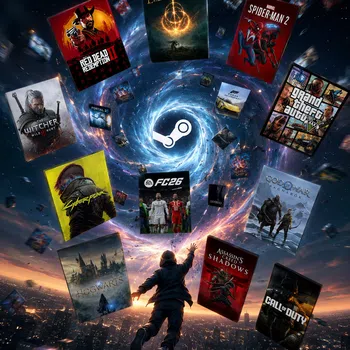 Steam Items Others 7999+ Premium Steam Games| Elden Ring,Red Dead Redemption 2,GTA V, Cyberpunk 2077, AC