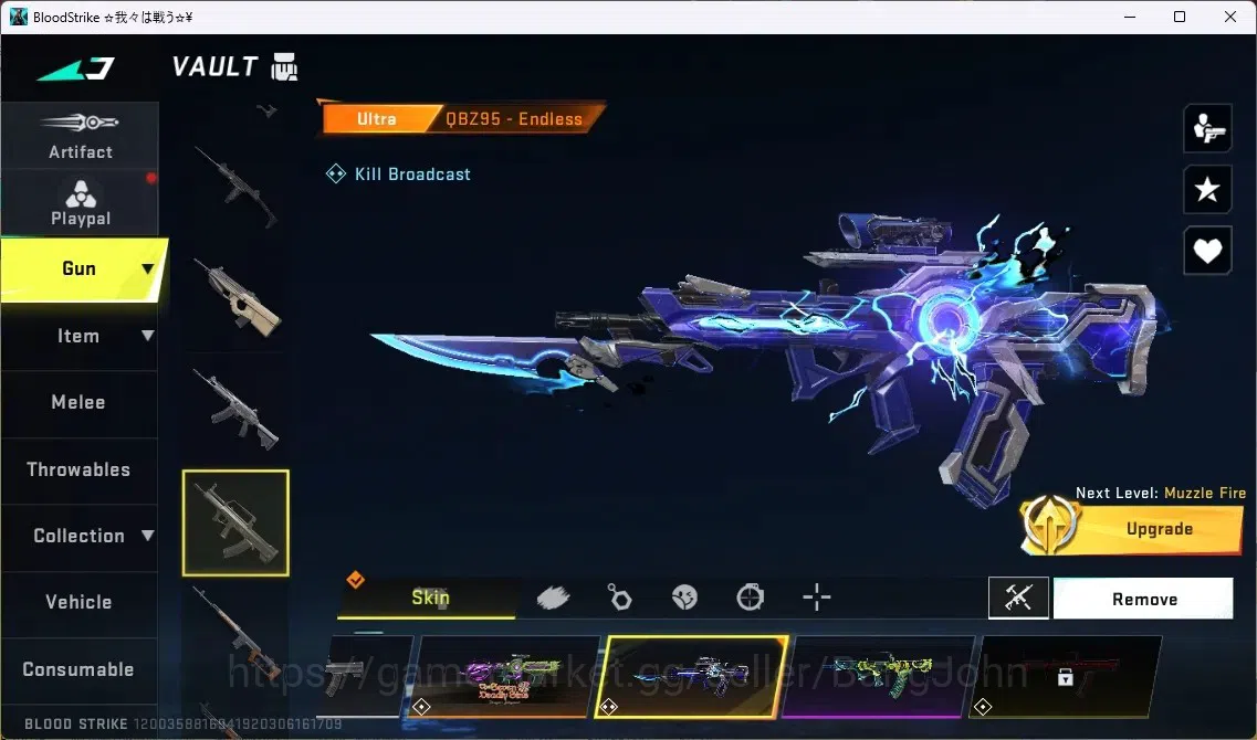 Blood Strike Accounts ASIA | 1 ETERNAL:ZERO - ODASHADOW|1 EVA | 2 TR | 1 image 17