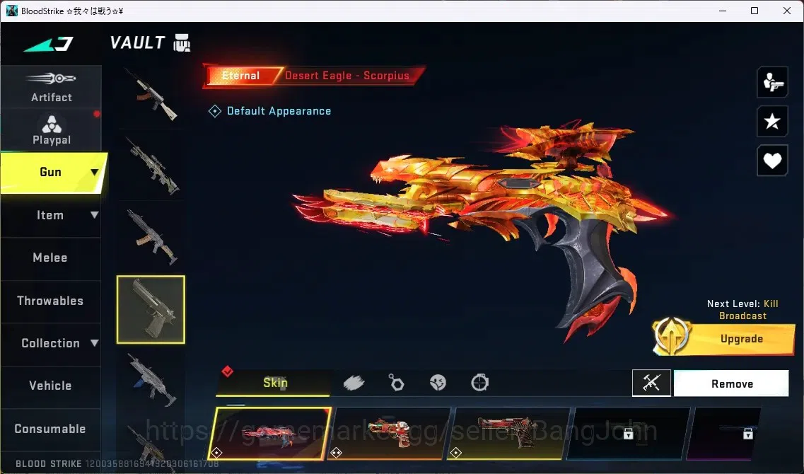 Blood Strike Accounts ASIA | 1 ETERNAL:ZERO - ODASHADOW|1 EVA | 2 TR | 1 image 5