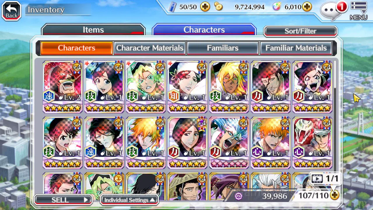 Bleach: Brave Souls Accounts [GLOBAL]6K Orb+Fresh All Story|GiseleG,Candice TYB image 11
