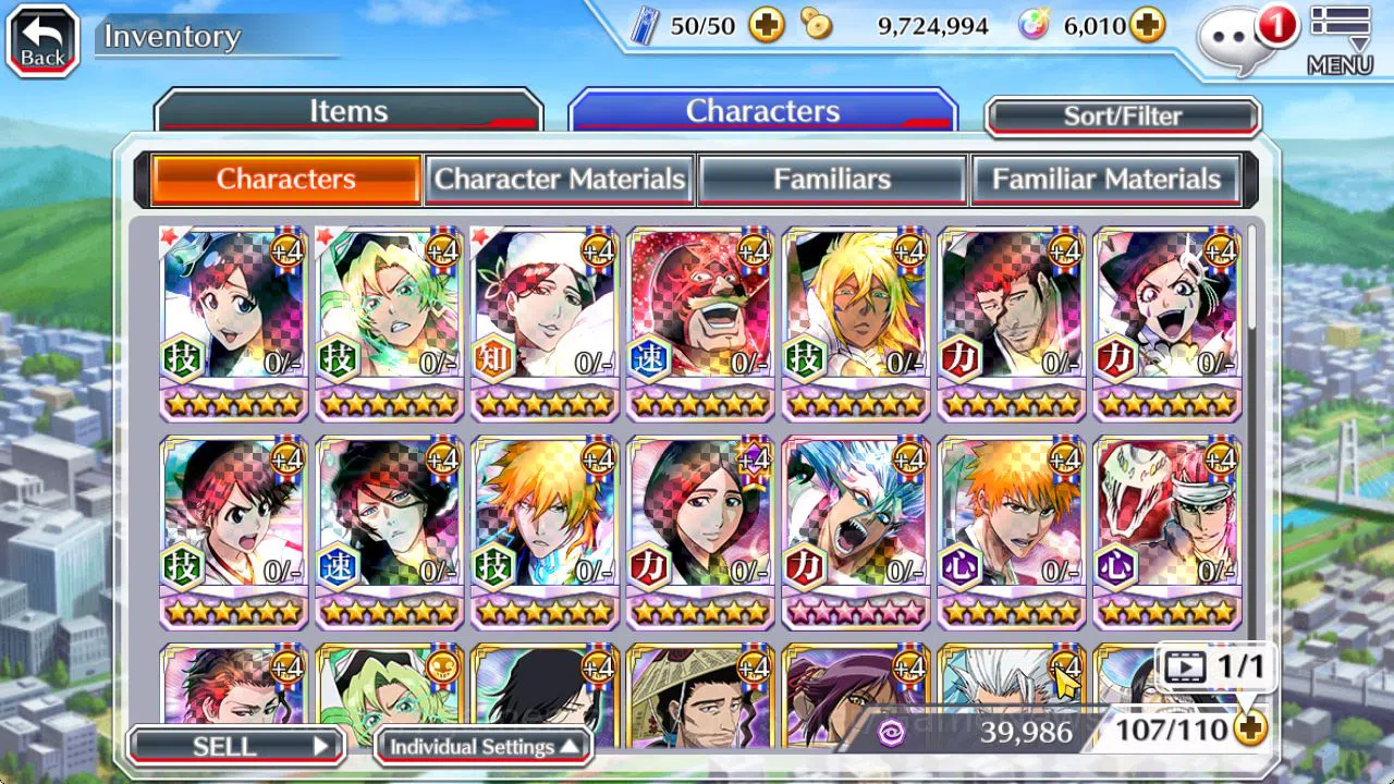 Bleach: Brave Souls Accounts [GLOBAL]6K Orb+Fresh All Story|GiseleG,Candice TYB image 12