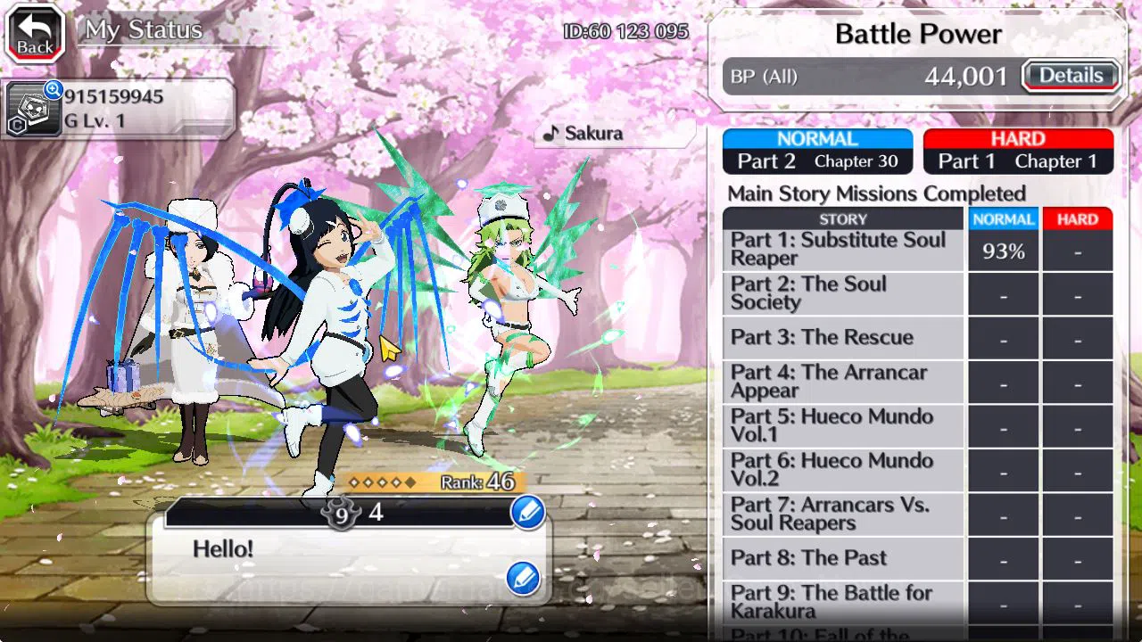 Bleach: Brave Souls Accounts [GLOBAL]6K Orb+Fresh All Story|GiseleG,Candice TYB image 18
