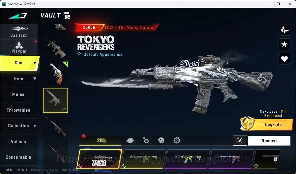 Blood Strike Accounts ASIA | Eternal: Desert Eagle-Scorpius |5 Collab Gu image 11