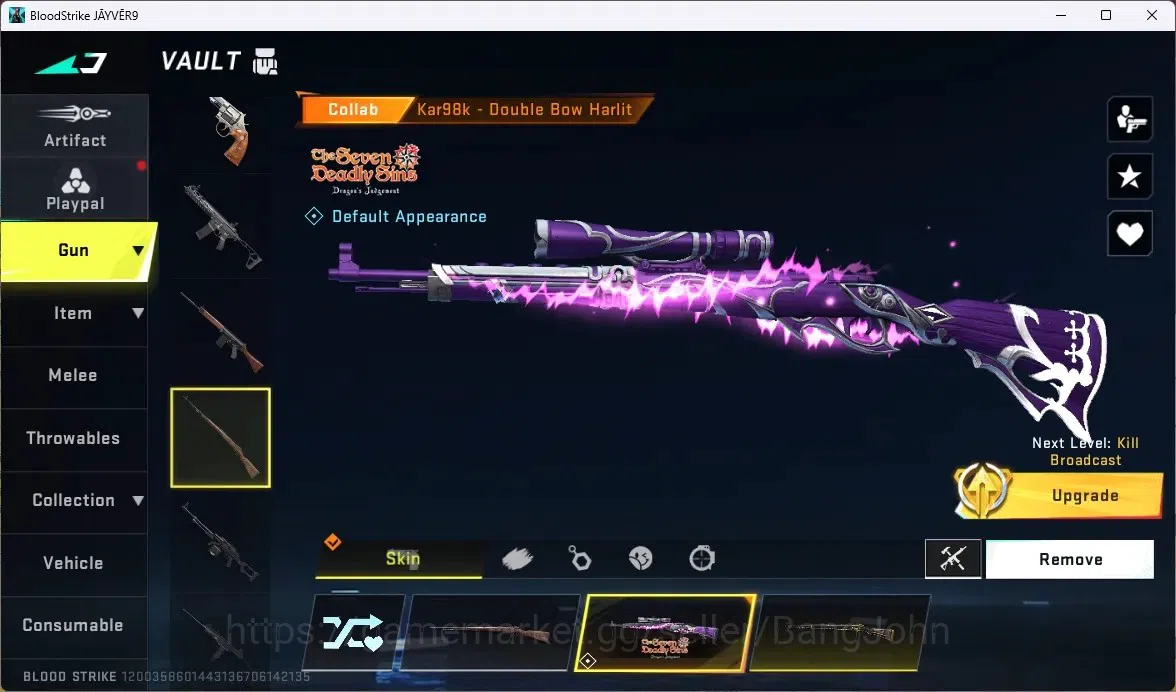 Blood Strike Accounts ASIA | Eternal: Desert Eagle-Scorpius |5 Collab Gu image 13