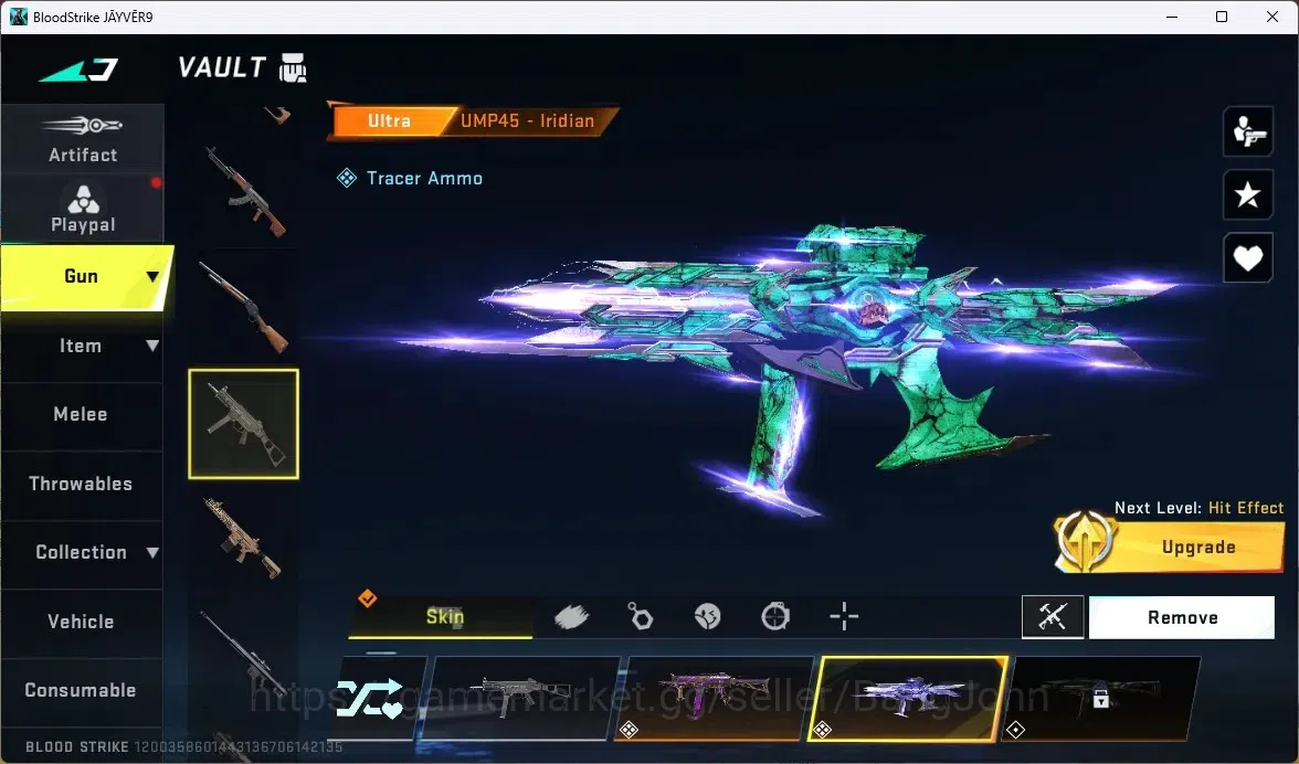 Blood Strike Accounts ASIA | Eternal: Desert Eagle-Scorpius |5 Collab Gu image 17