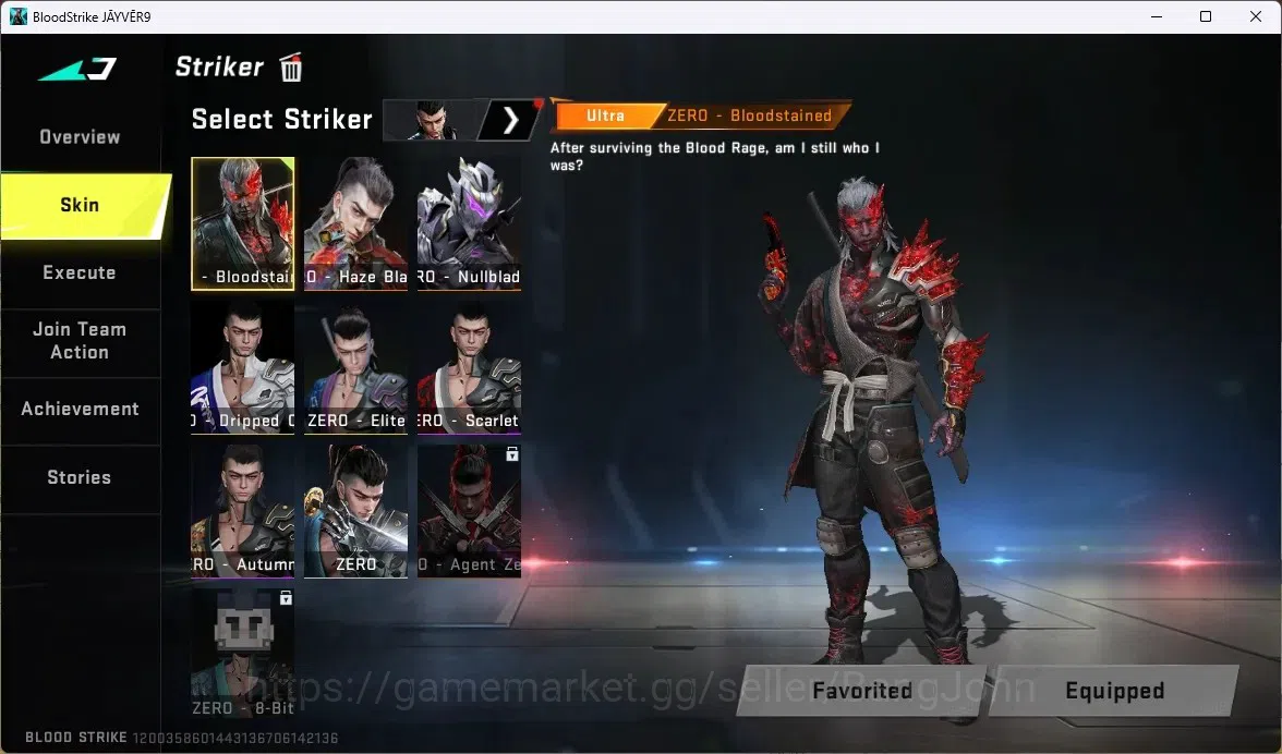 Blood Strike Accounts ASIA | Eternal: Desert Eagle-Scorpius |5 Collab Gu image 20