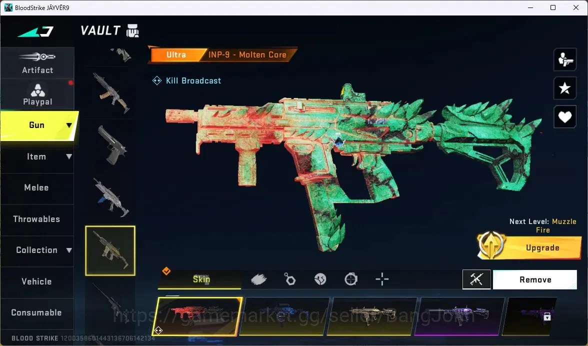 Blood Strike Accounts ASIA | Eternal: Desert Eagle-Scorpius |5 Collab Gu image 6
