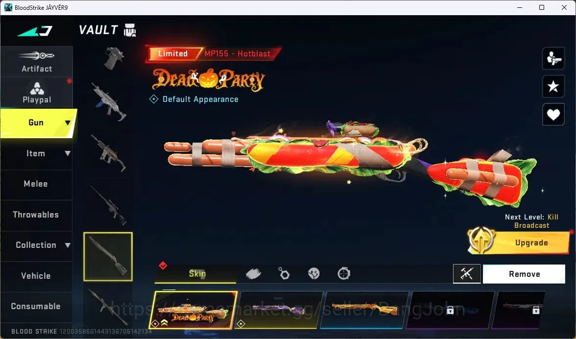 Blood Strike Accounts ASIA | Eternal: Desert Eagle-Scorpius |5 Collab Gu image 7