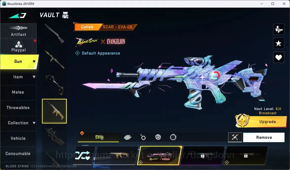Blood Strike Accounts ASIA | Eternal: Desert Eagle-Scorpius |5 Collab Gu image 8