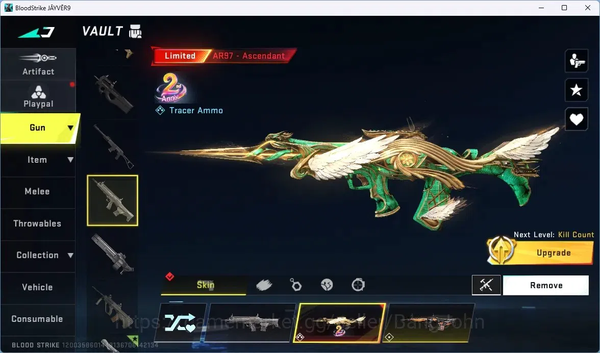 Blood Strike Accounts ASIA | Eternal: Desert Eagle-Scorpius |5 Collab Gu image 9
