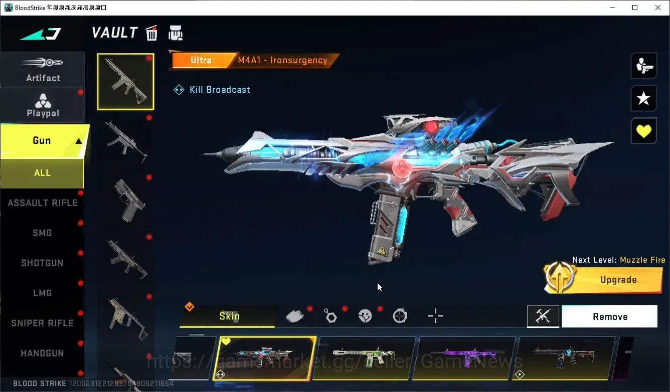 Blood Strike Accounts Asia|ETERNAL DeAgle-Scorpio+MELEE AXE-Crystal,Coll image 10