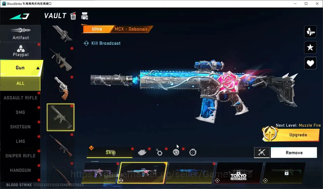Blood Strike Accounts Asia|ETERNAL DeAgle-Scorpio+MELEE AXE-Crystal,Coll image 15