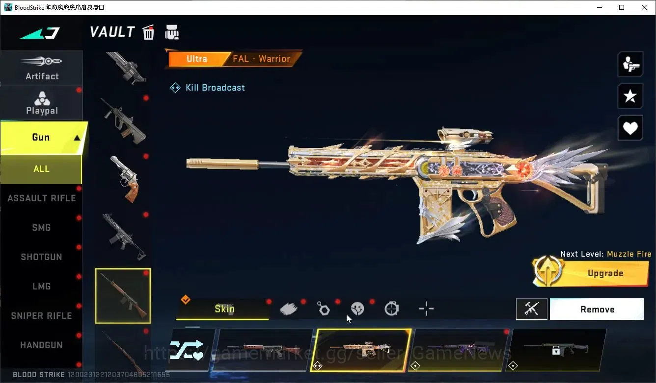 Blood Strike Accounts Asia|ETERNAL DeAgle-Scorpio+MELEE AXE-Crystal,Coll image 16