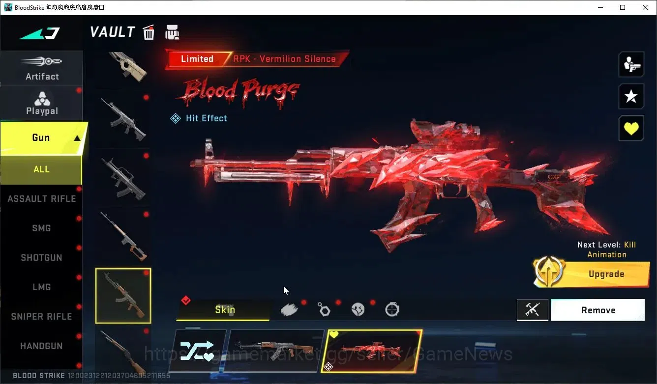 Blood Strike Accounts Asia|ETERNAL DeAgle-Scorpio+MELEE AXE-Crystal,Coll image 19