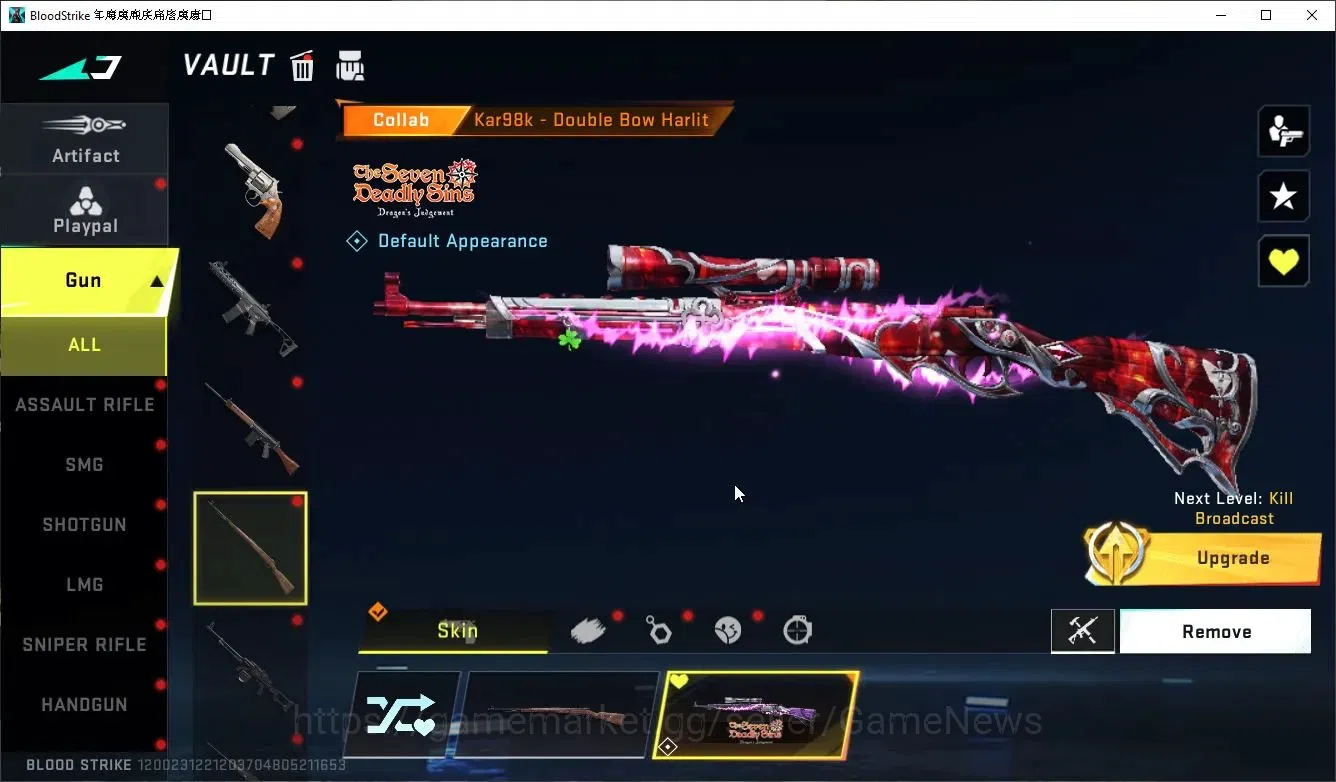 Blood Strike Accounts Asia|ETERNAL DeAgle-Scorpio+MELEE AXE-Crystal,Coll image 8