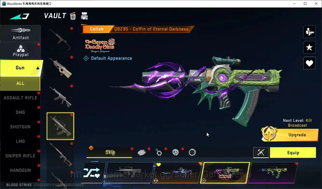Blood Strike Accounts Asia|ETERNAL DeAgle-Scorpio+MELEE AXE-Crystal,Coll image 9