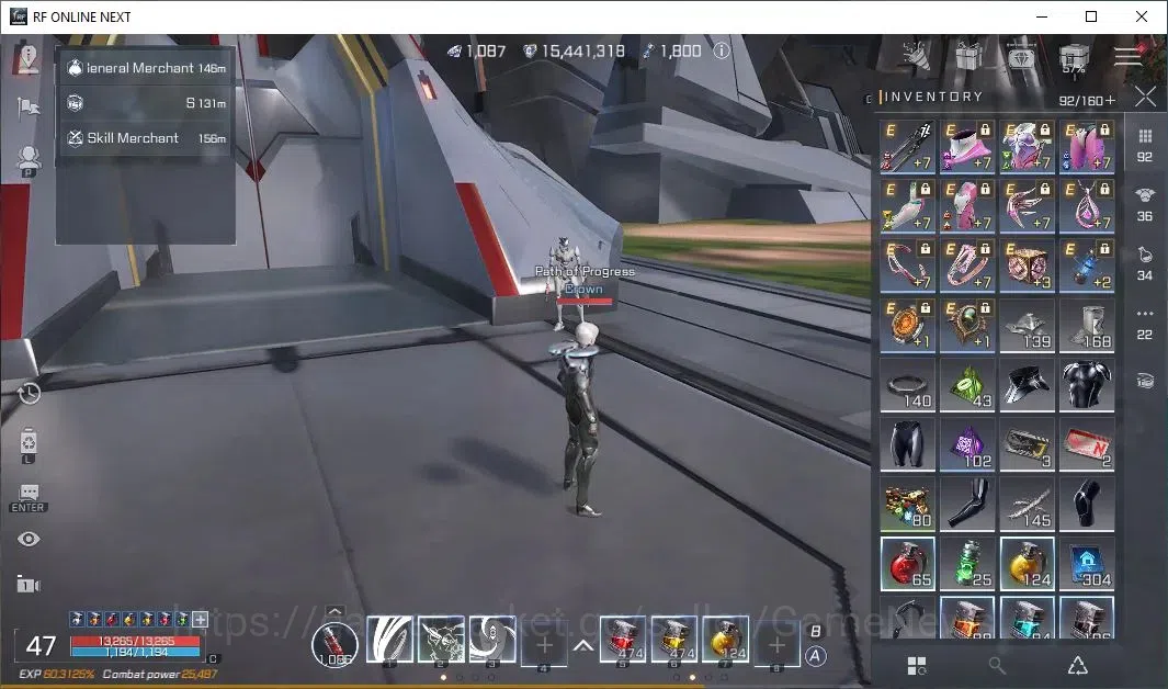 RF Online Next Accounts Starter Anka 3 | Lvl 47 | 1K Diamond + 25k CP + 15 image 4