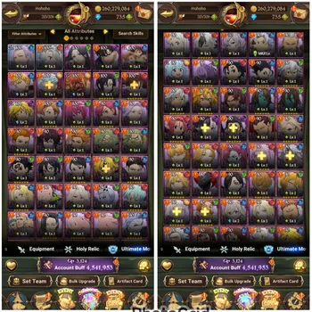 The Seven Deadly Sins: Grand Cross Accounts Midgame #7ds393: 738 DIAMONDS !! [GLOBAL] Buff CC 4,5M | Collab Sun Jinwoo, 2