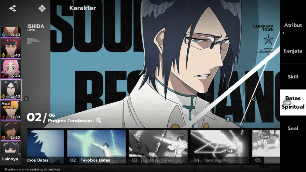 BLEACH: Soul Resonance Accounts [Nuverse SEA Server] Lv 25|1.4k Orb|2 SSR (Byakuya image 17