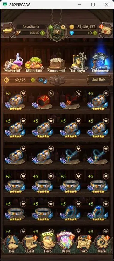 The Seven Deadly Sins: Grand Cross Accounts Others ASIA |1.9M CC|10 DM|4 LR|4 UR|LR Mesis 3/6|UR Menot 1/6,DKM 1/6|Collab 15