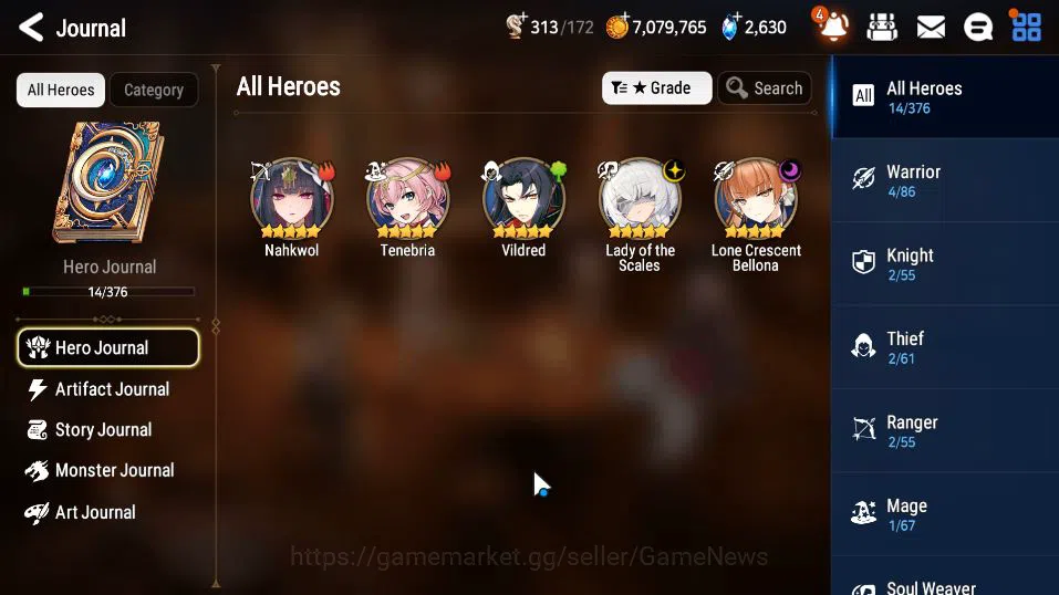 Epic Seven Accounts GLOBAL Unverif|New Era|2 ML(LOT Scales, LC Bellona image 10