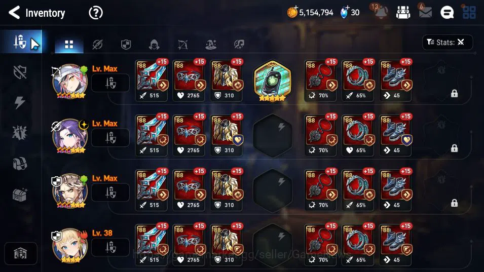 Epic Seven Accounts GLOBAL Unverif|New Era|2 ML(NC Landy,PC Flan)+Nahk image 14
